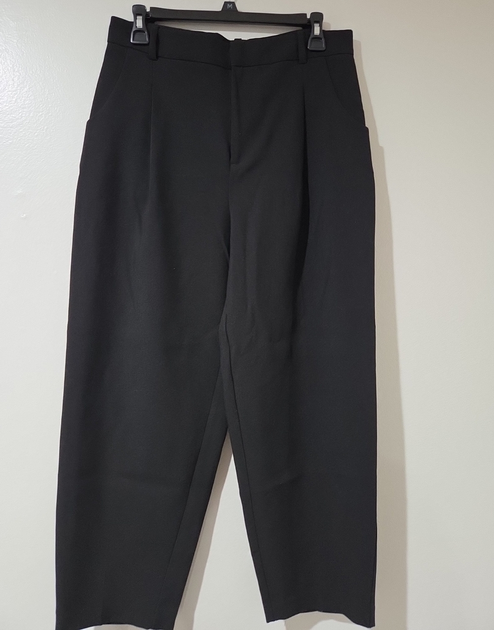Zara Black Women's Dress Pants - Straight Tapered